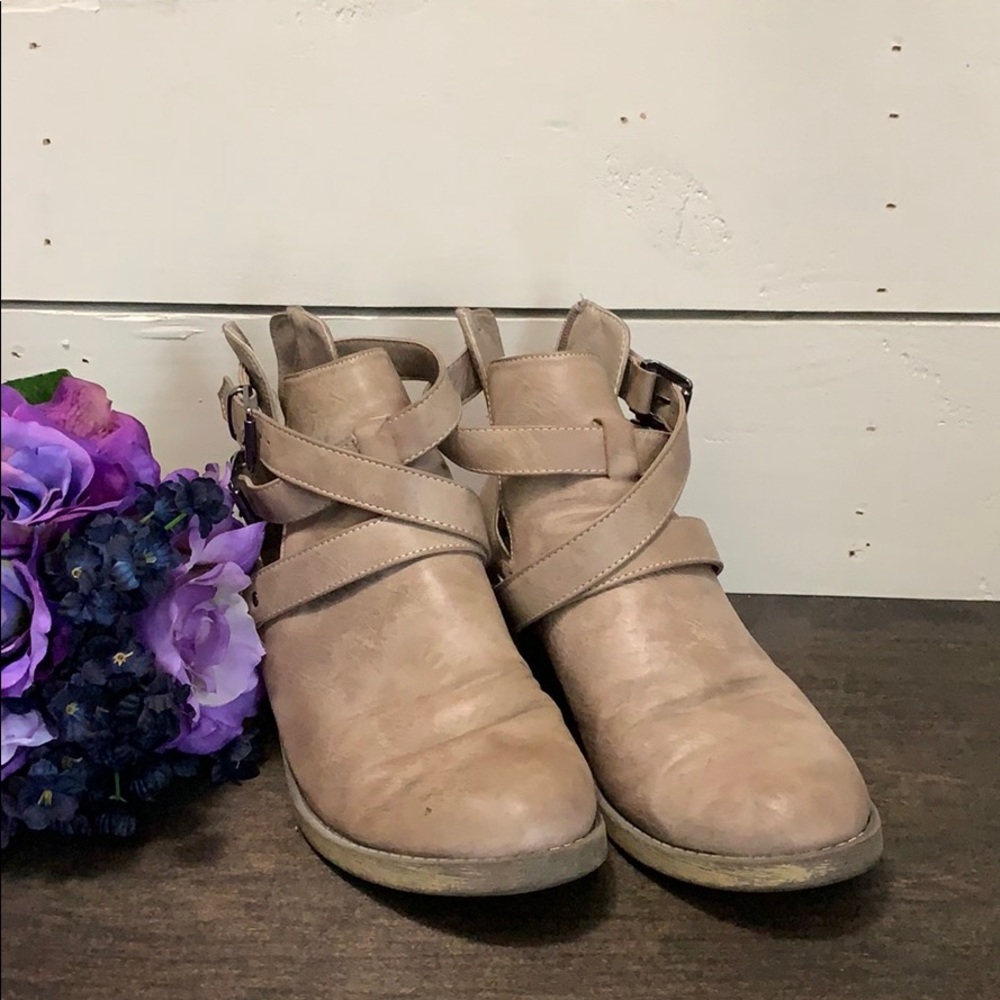 Strappy Booties